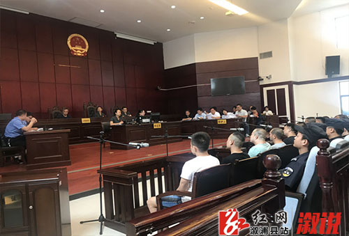 寻衅滋事恶势力犯罪团伙14人受审