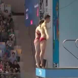 2019游泳世锦赛中国首金！练俊杰司雅杰混双10米台夺冠