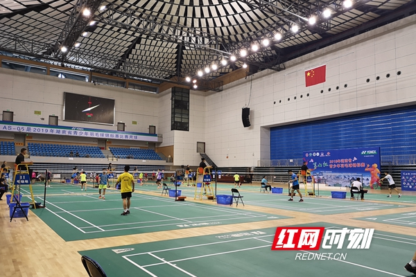 2019年湖南省青少年羽毛球锦标赛正式开赛