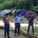 双牌：周新华到江村镇指导抗洪救灾工作