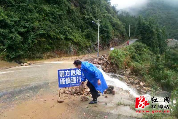 茶林镇干部群众众志成城抗洪抢险纪实