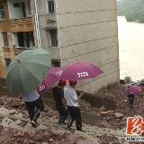双牌：勘查地质灾害情况防止二次灾情发生