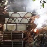 天气热到爆，台湾一枚二战遗留未爆弹自燃
