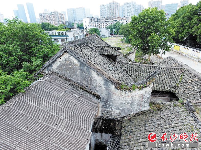 新河龙王庙至今仍完整保留着清代传统建筑形制。 长沙晚报全媒体记者 李卓 摄