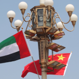 国家主席习近平同阿联酋阿布扎比王储穆罕默德举行会谈