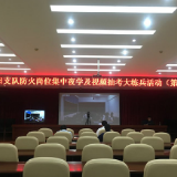 衡阳市消防支队开展防火岗位集中夜学及视频抽考大练兵活动