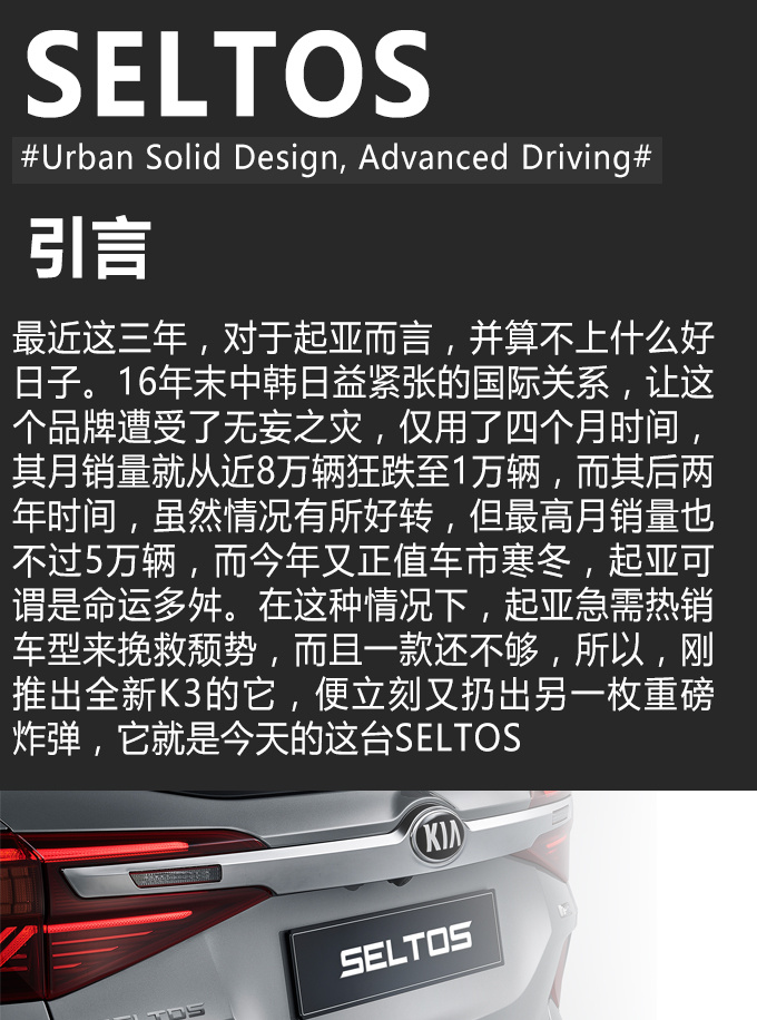 拯救起亚销量颓势就靠它了 海外试驾起亚SELTOS-图2