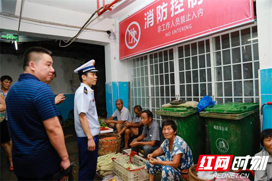 【平安消防】消防设施损坏 消防控制室上锁 张家界新峰市场火患使人忧