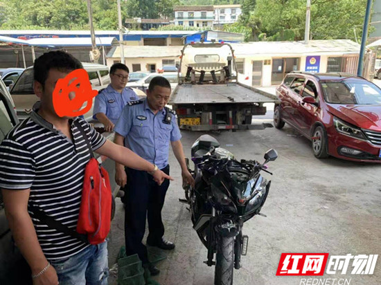 武陵源交警3小时锁定交通肇事逃逸案件嫌疑人