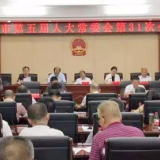 武冈市第五届人大常委会第31次会议召开