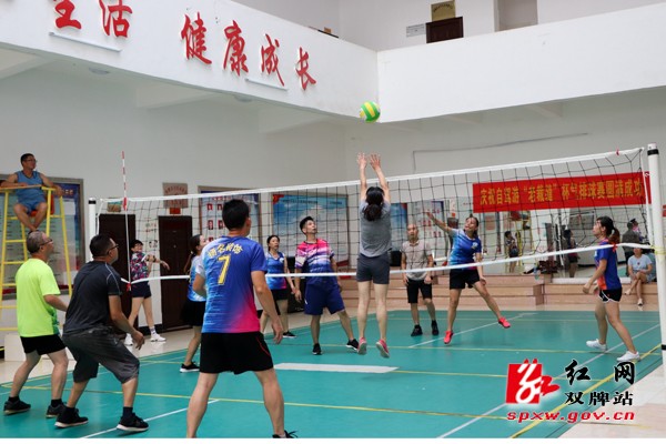 双牌县举行自驾游“老裁缝”杯气排球比赛