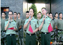 桃源县人武部开展街头快闪拍摄活动
