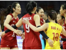 中国女排3-0完胜捷克 收获奥运资格赛开门红