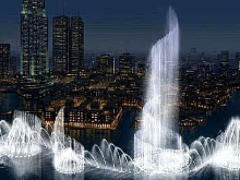 视频|震撼！三分钟带你到迪拜围观世界最大的音乐喷泉 可喷至50层楼的高度