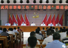 武冈：铁腕强措推进禁毒工作取得新成效