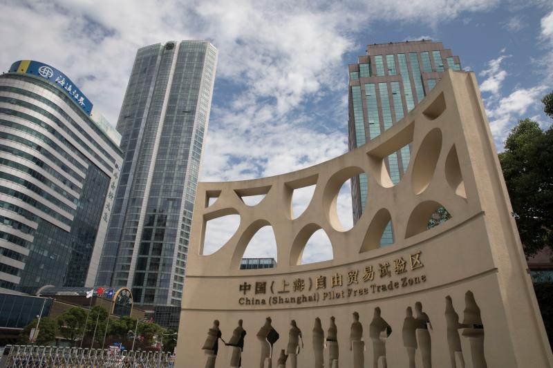 今天的外高桥。