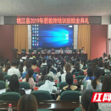 桃江264名新教师岗前培训顺利结业