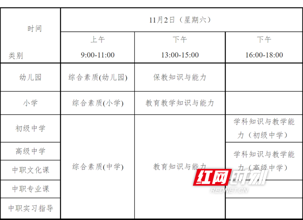 19年下半年教师资格考试9月3日报名11月2日考试 湖南频道 凤凰网