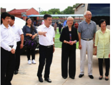探寻先辈足迹！耿飚同志后人回乡参观