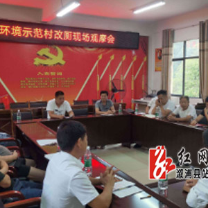 小横垅乡召开农村人居环境示范村改厕现场观摩会