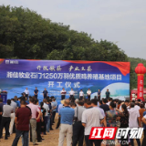 湘佳牧业1250万羽优质鸡养殖基地开工建设