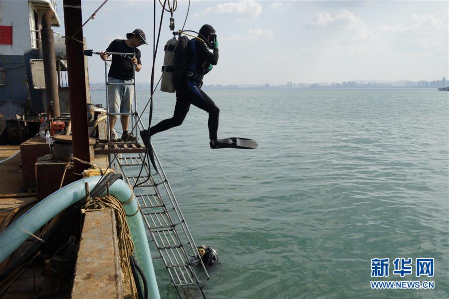 “定远舰”沉舰遗址在威海发现