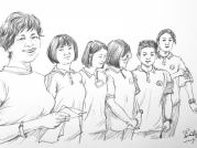 有爱！长沙美术老师画下学生们的日常