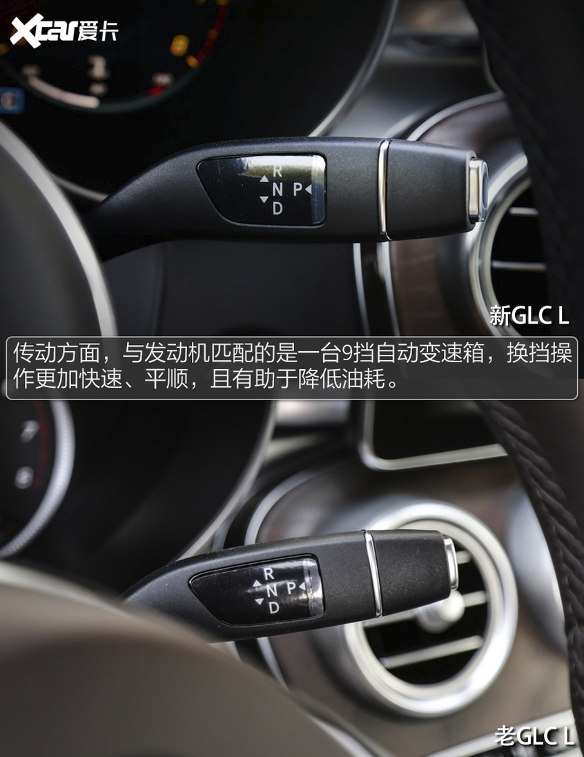 GLC L新老对比