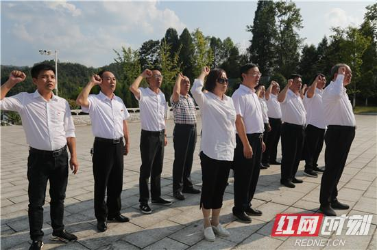 【“不忘初心、牢记使命”主题教育进行时】桑植县人大机关全体党员开展“不忘初心 牢记使命”主题教育
