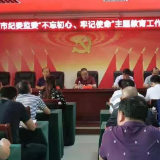 【不忘初心 牢记使命】武冈市纪委市监委召开“不忘初心、牢记使命”主题教育工作会议
