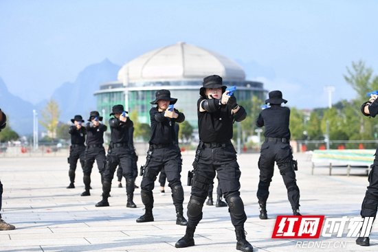 【警视窗】送奖到岗 一场特殊的表彰在张家界上演