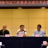 湖南省书协新文艺群体书法工作委员会成立