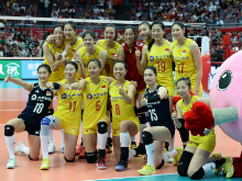 日本女排世界杯 十连胜 中国女排提前夺冠