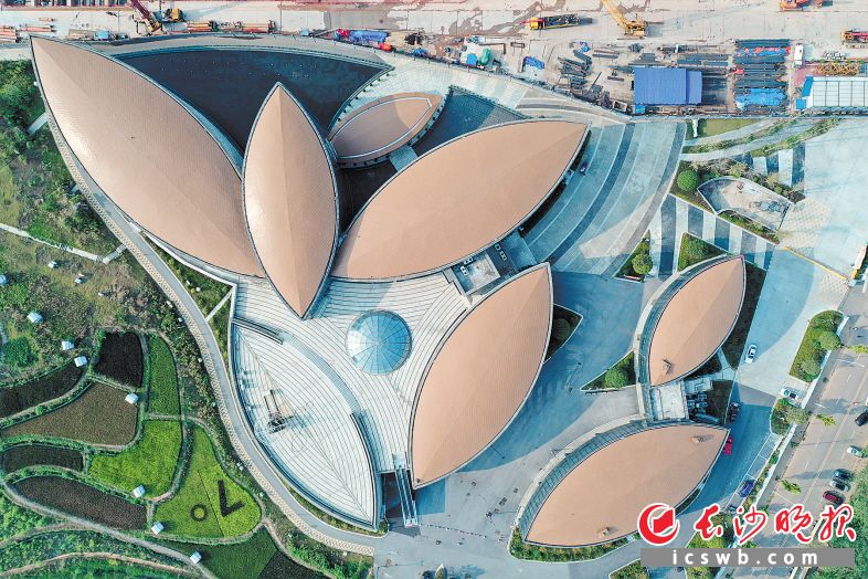 　　作为世界首个水稻主题博物馆，隆平水稻博物馆成为浏阳河东岸的一处瞩目地标。