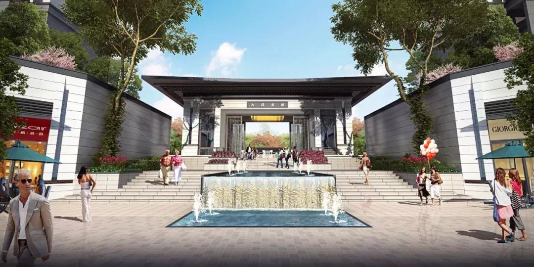 微资讯不负久候全城瞩目汨罗大汉龙城营销中心华美绽放