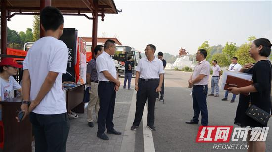 桑植：赵云海检查节假日安全生产工作