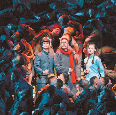 奋斗的足迹 人民的力量(逐梦70年)——大型音乐舞蹈史诗《奋斗吧 中华儿女》观后