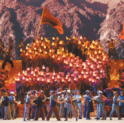 奋斗的足迹 人民的力量(逐梦70年)——大型音乐舞蹈史诗《奋斗吧 中华儿女》观后