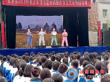 茶陵县举办青少年法治宣传教育周暨法治文艺进校园活动