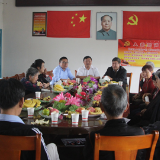 江维中学开展重阳节退休教师座谈会