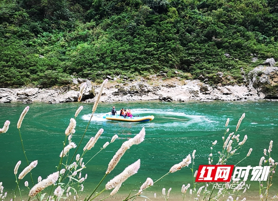 张家界茅岩河风景区“十一”创收近47万元 接待量同比增长25%