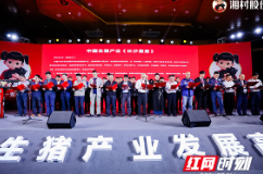 2019生猪产业发展高峰论坛开幕 《长沙宣言》为打造生猪强国赋能