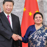 习近平出席班达里总统举行的欢迎宴会