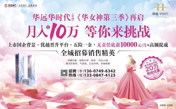 作为全国最早的品牌地产开发商之一，华远地产36年始终秉承“责任地产，品质建筑”的企业使命。华远地产提供的优越平台，将成为你晋升的有力支撑。