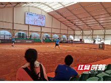 湖南省首个红土业余网球积分赛举行 393人参赛
