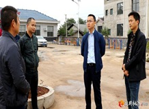 桃源县县长庞波调研乡镇工作
