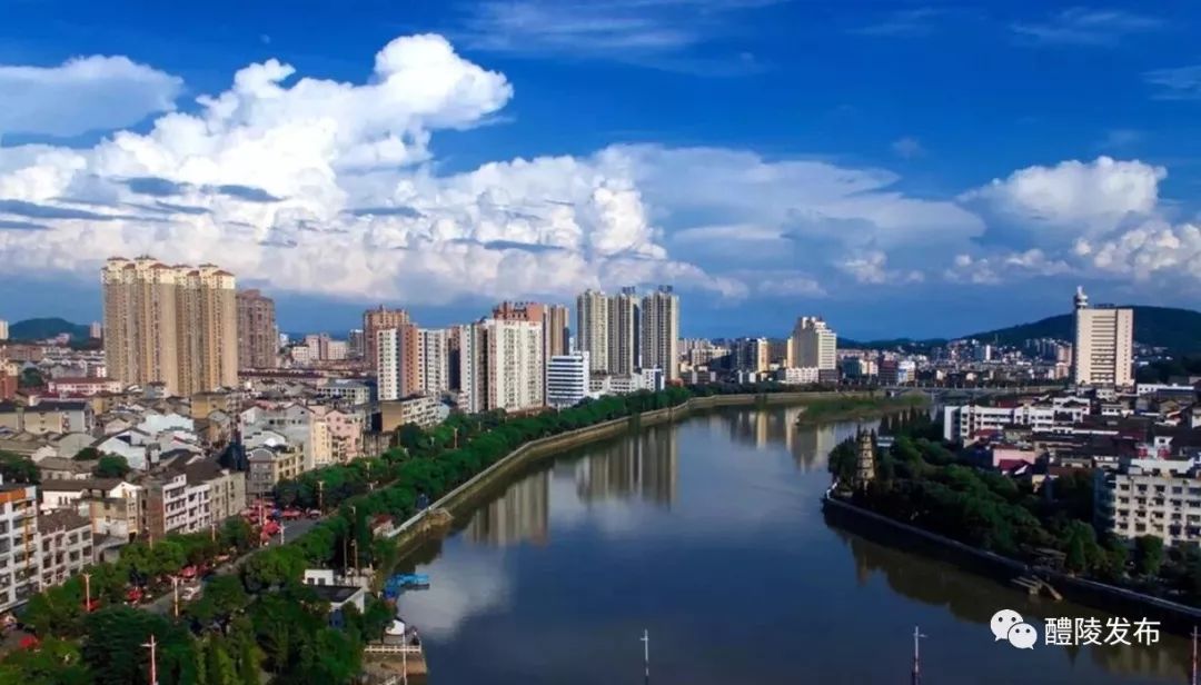 醴陵市全景图图片