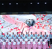 娄底三中举行诗歌朗诵比赛献礼新中国成立70周年