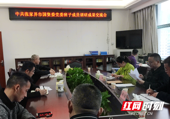 市国资委召开调研成果交流会