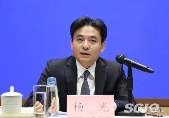 国务院港澳事务办公室新闻发言人杨光。图片来源:国新办官网